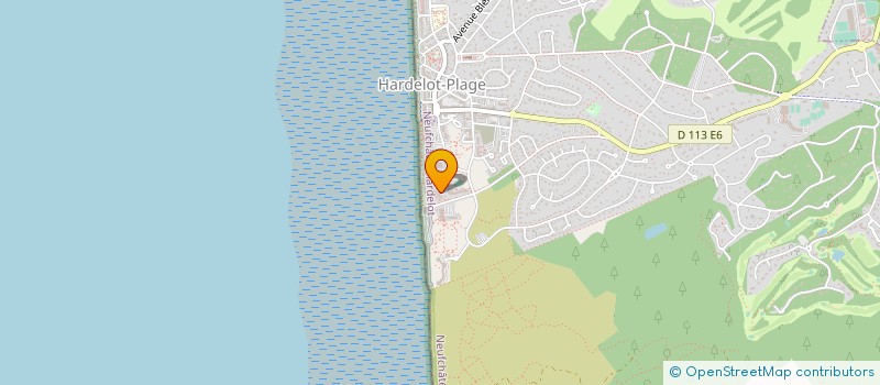 localisation de l'entreprise MADAME MONIQUE SELOSSE  NEUFCHATEL-HARDELOT