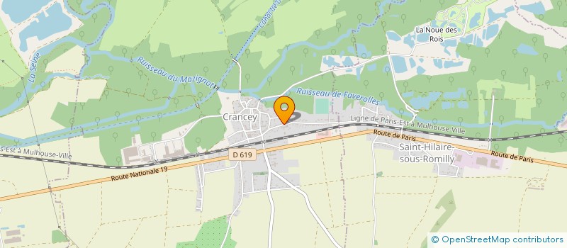 localisation de l'entreprise MADAME MONIQUE SIPIORA  CRANCEY