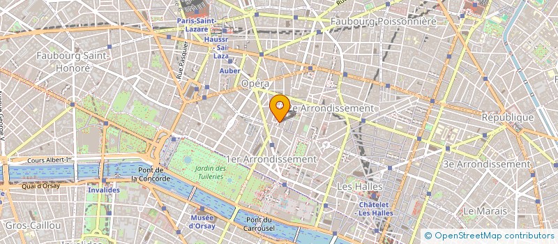 localisation de l'entreprise MADAME MONIQUE SOBIESKI  PARIS