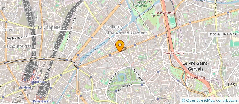 localisation de l'entreprise MADAME MONIQUE TALEUX  PARIS