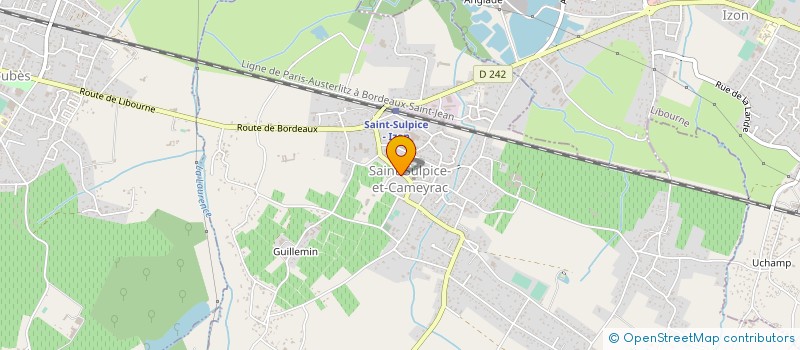 localisation de l'entreprise MADAME MONIQUE TARDIEU  SAINT-SULPICE-ET-CAMEYRAC