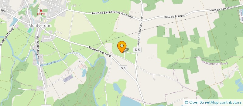 localisation de l'entreprise MADAME MONIQUE TARDY  MONTVERDUN