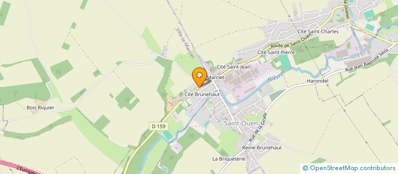 localisation de l'entreprise MADAME MONIQUE TERNISIEN à SAINT-OUEN