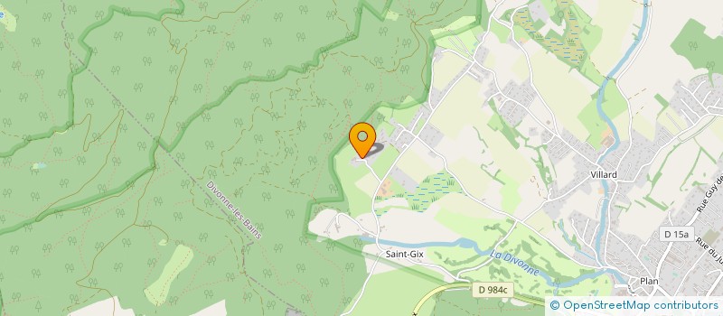 localisation de l'entreprise MADAME MONIQUE TERRY  DIVONNE-LES-BAINS