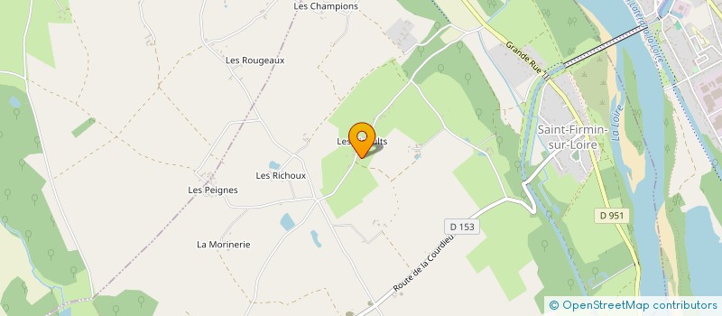 localisation de l'entreprise MADAME MONIQUE TERTRE à SAINT-FIRMIN-SUR-LOIRE