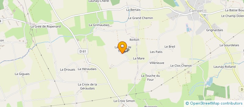 localisation de l'entreprise MADAME MONIQUE THEBAULT  VAL D'ANAST