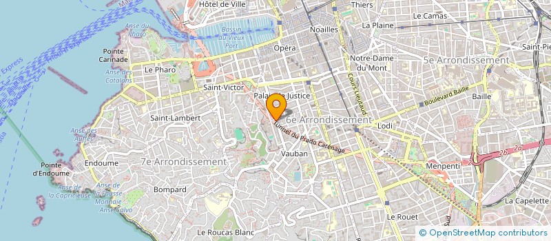localisation de l'entreprise MADAME MONIQUE TINTO à MARSEILLE
