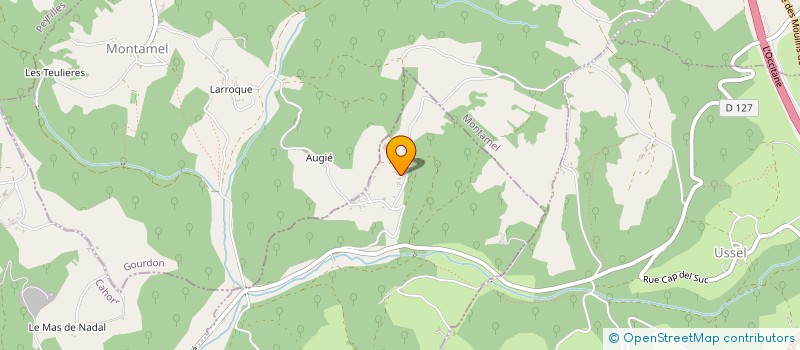 localisation de l'entreprise MADAME MONIQUE TOURRIOL  MECHMONT