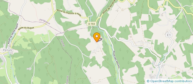 localisation de l'entreprise MADAME MONIQUE TOUZET  PAUNAT