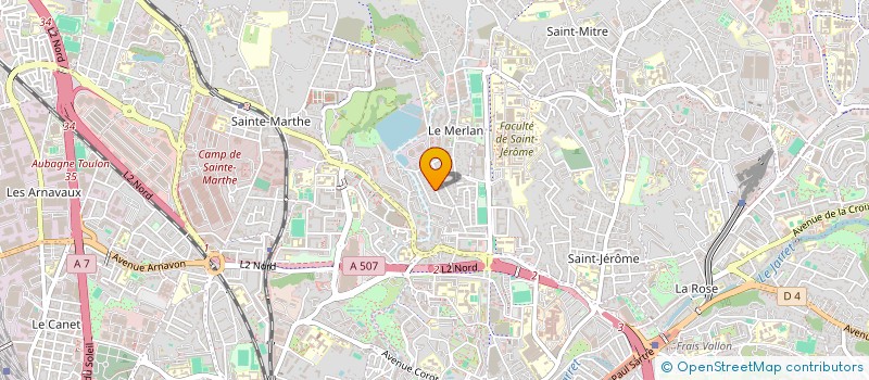 localisation de l'entreprise MADAME MONIQUE TRAMONI à MARSEILLE