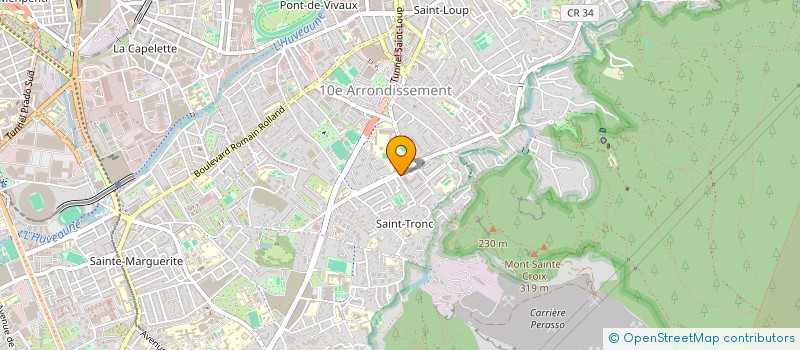 localisation de l'entreprise MADAME MONIQUE TRAMPOGLIERI à MARSEILLE