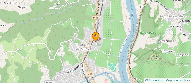 localisation de l'entreprise MADAME MONIQUE VALLA  SAINT-BARTHELEMY-LE-PLAIN