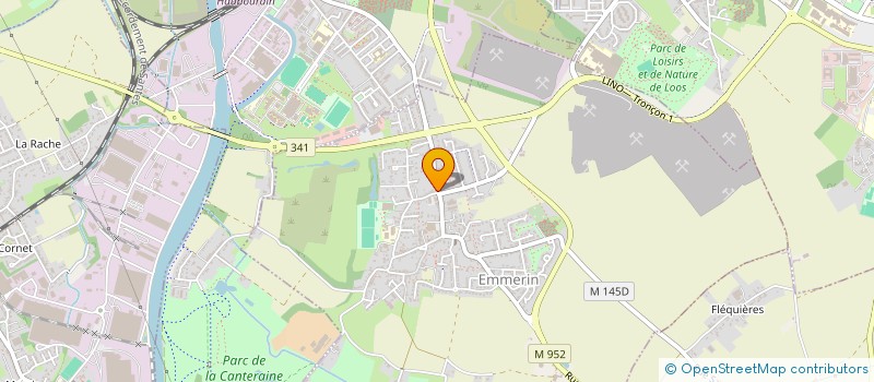 localisation de l'entreprise MADAME MONIQUE VANBREMEERSCH  EMMERIN