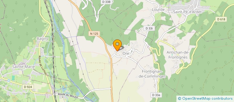 localisation de l'entreprise MADAME MONIQUE VERDIER  BARBAZAN