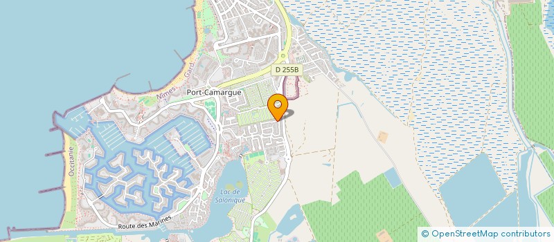 localisation de l'entreprise MADAME MONIQUE VEZIN  LE GRAU-DU-ROI