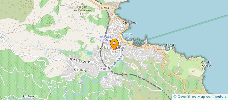 localisation de l'entreprise MADAME MONIQUE VIAL à BANYULS-SUR-MER