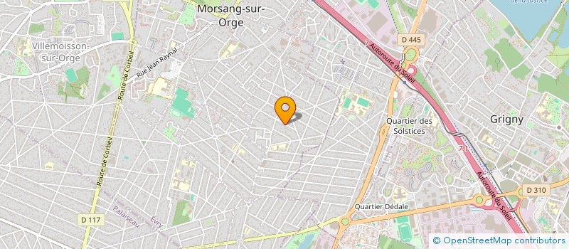 localisation de l'entreprise MADAME MONIQUE VIARDIN à MORSANG-SUR-ORGE
