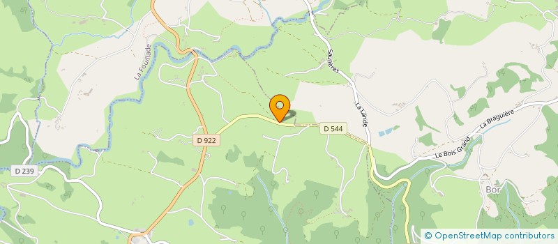 localisation de l'entreprise MADAME MONIQUE VIGROUX à SAINT-ANDRE-DE-NAJAC