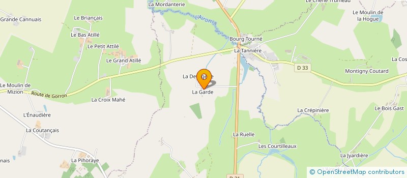 localisation de l'entreprise MADAME MONIQUE VIOLLET à MONTAUDIN