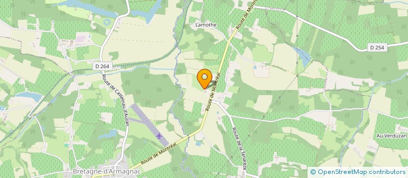 localisation de l'entreprise MADAME MONIQUE VIVIER  EAUZE