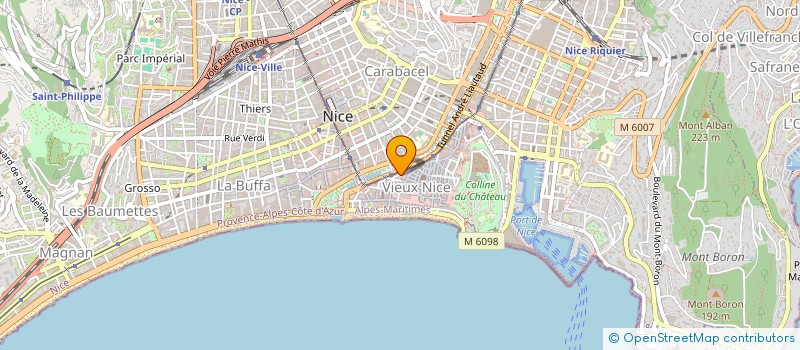 localisation de l'entreprise MADAME MONIQUE VONESCHEN à NICE