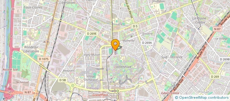 localisation de l'entreprise MADAME MONIQUE VOUTHISOUK à GRENOBLE