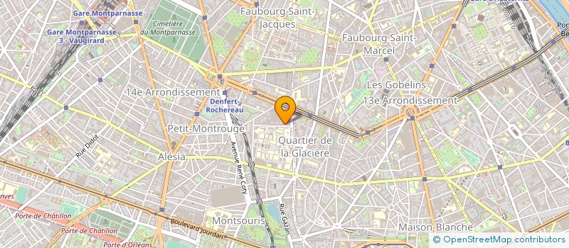 localisation de l'entreprise MADAME MONIQUE WEBER  PARIS