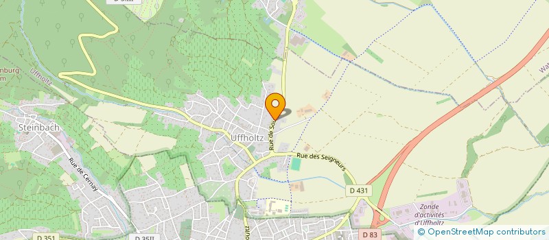 localisation de l'entreprise MADAME MONIQUE WEINZAEPFEL  UFFHOLTZ