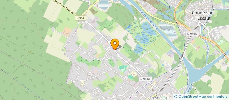 localisation de l'entreprise MADAME MONIQUE ZAREMBA à FRESNES-SUR-ESCAUT