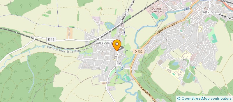 localisation de l'entreprise MADAME MONIQUE ZEYER  JETTINGEN