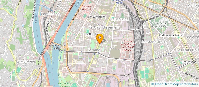 localisation de l'entreprise MADAME MONISHA RAJ  LYON