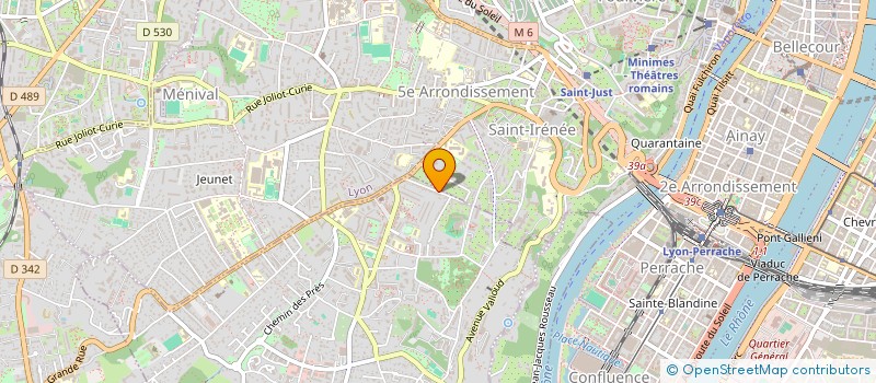 localisation de l'entreprise MADAME MONJA BEKCIC à SAINTE-FOY-LES-LYON