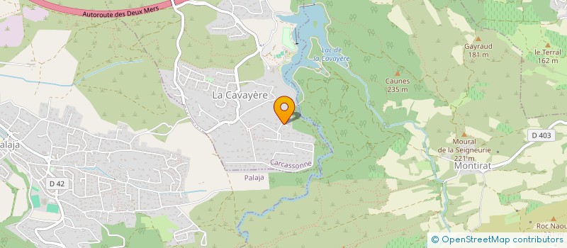 localisation de l'entreprise MADAME MONRUEDEE PROMPRASERT  CARCASSONNE