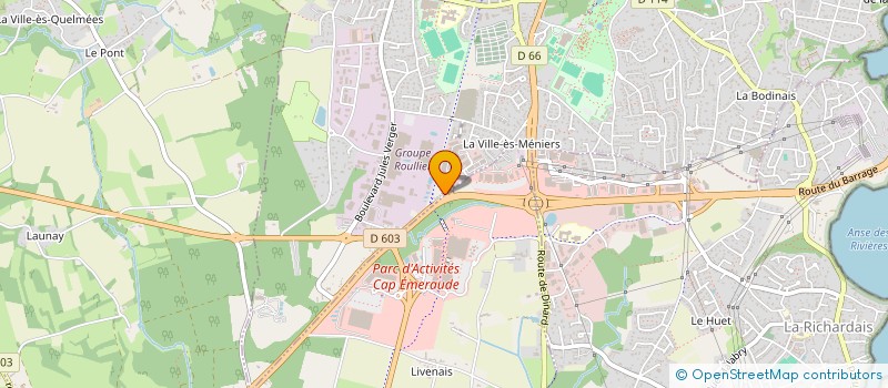 localisation de l'entreprise MADAME MONSIEUR  DINARD