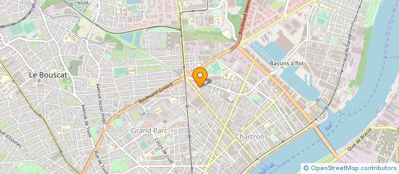 localisation de l'entreprise MADAME MONTAINE DELAFOSSE  BORDEAUX