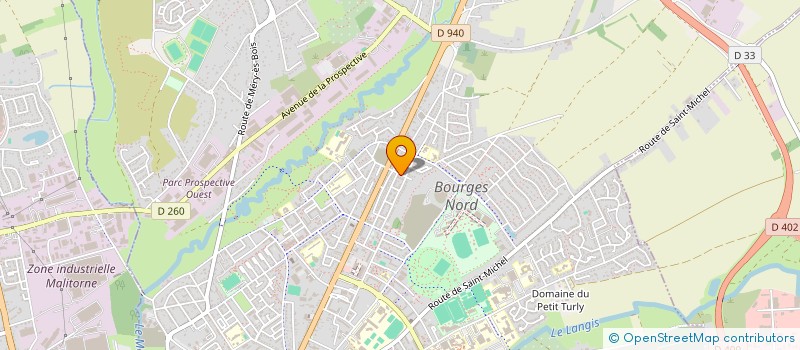 localisation de l'entreprise MADAME MONTAINE DURREAU  BOURGES