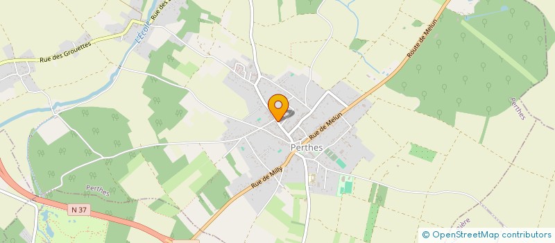 localisation de l'entreprise MADAME MONTAINE LORE  PERTHES