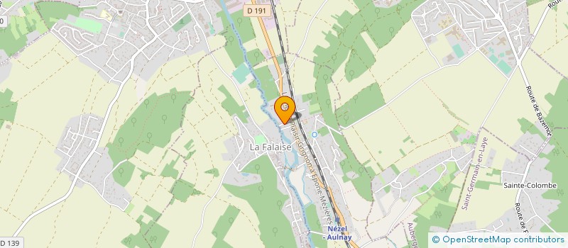 localisation de l'entreprise MADAME MONTAINE MERELLE  NEZEL