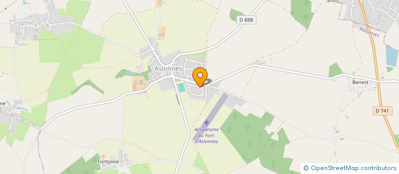 localisation de l'entreprise MADAME MONTAINE TALLON  CHATELLERAULT