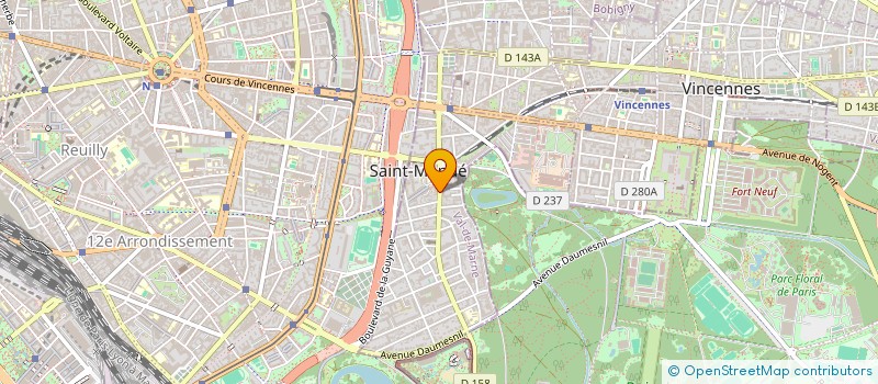 localisation de l'entreprise MADAME MONTEHO SEA  SAINT-MANDE