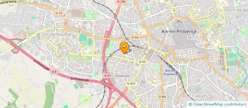 localisation de l'entreprise MADAME MONTESCLAROS MERINO à AIX-EN-PROVENCE