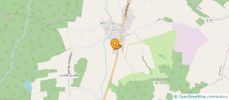 localisation de l'entreprise MADAME MONTSERRAT BIELO MOSOCHI  AMANCE