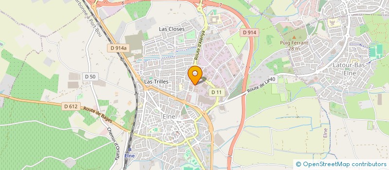 localisation de l'entreprise MADAME MONTSERRAT DIAZ  ELNE