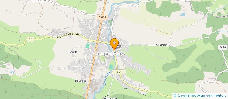 localisation de l'entreprise MADAME MONTSERRAT LA ROSA à LAROQUE-D'OLMES
