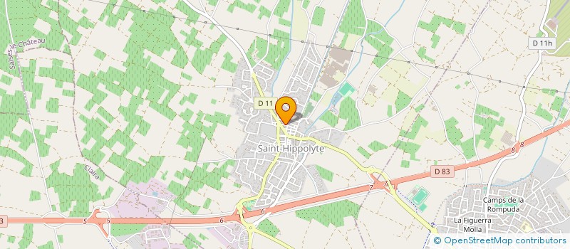 localisation de l'entreprise MADAME MONTSERRAT LLENSE  ST HIPPOLYTE