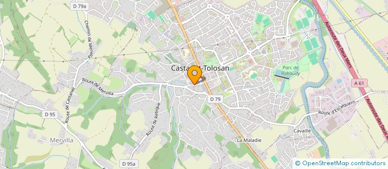 localisation de l'entreprise MADAME MONTSERRAT ZAMBRANA GALLEGO à CASTANET-TOLOSAN