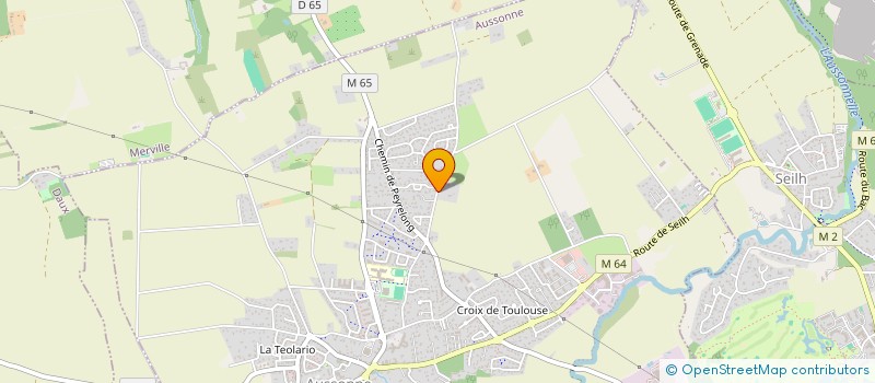 localisation de l'entreprise MADAME MONYA BOUTERA à AUSSONNE