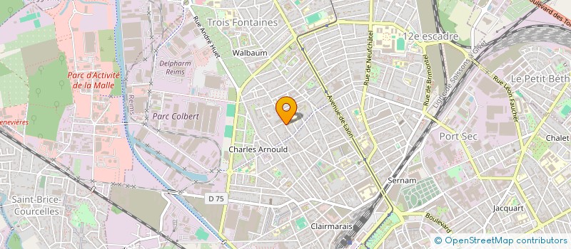 localisation de l'entreprise MADAME MONYA CHENTOUFI  REIMS