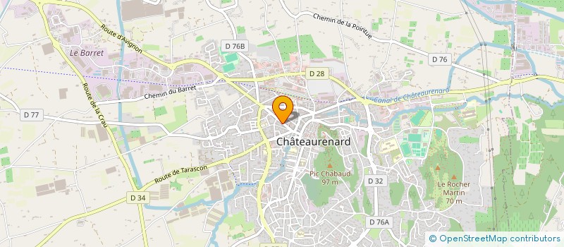 localisation de l'entreprise MADAME MONYA REKIK  CHATEAURENARD