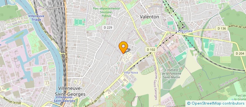 localisation de l'entreprise MADAME MOQADESA MUHAMMAD  VILLENEUVE-SAINT-GEORGES